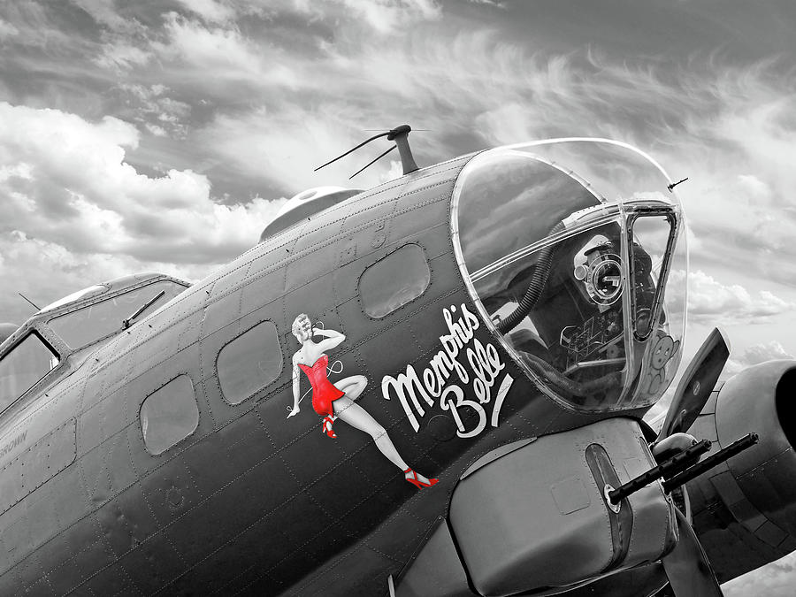 Aviation Photograph - Memphis Belle by Gill Billington
