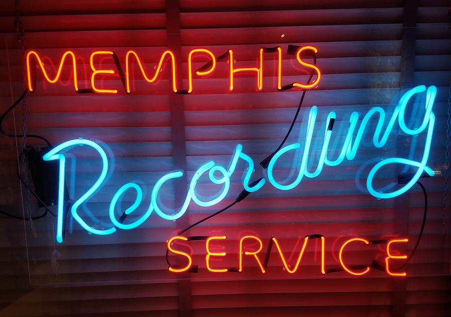 Johnny Cash Photograph - Memphis Recording Service by TC Moore