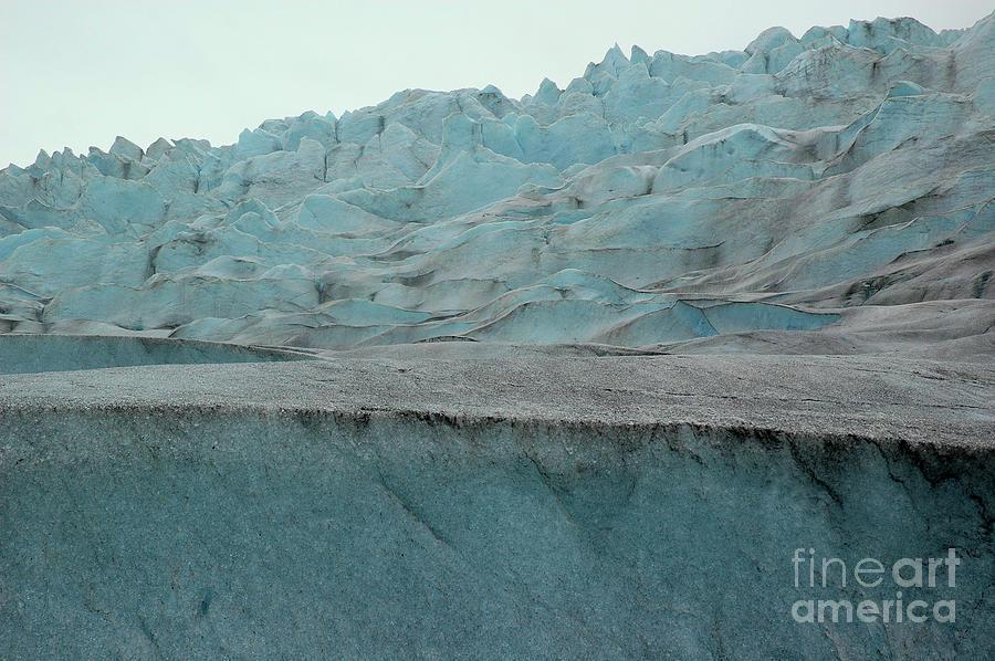 Mendenhall Glacier In Alaska 1 Photograph