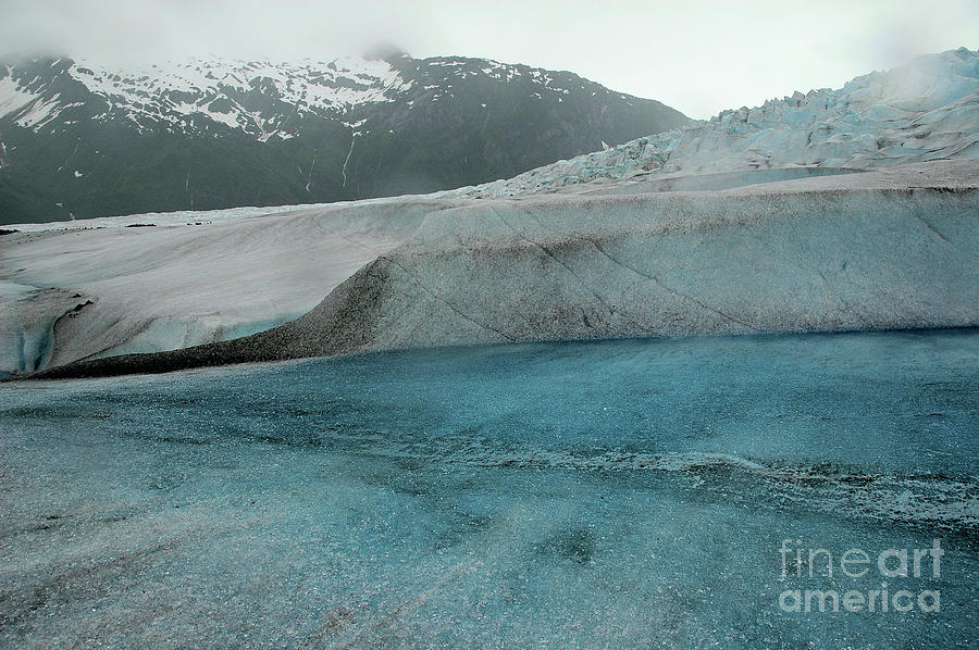 Mendenhall Glacier In Alaska Photograph