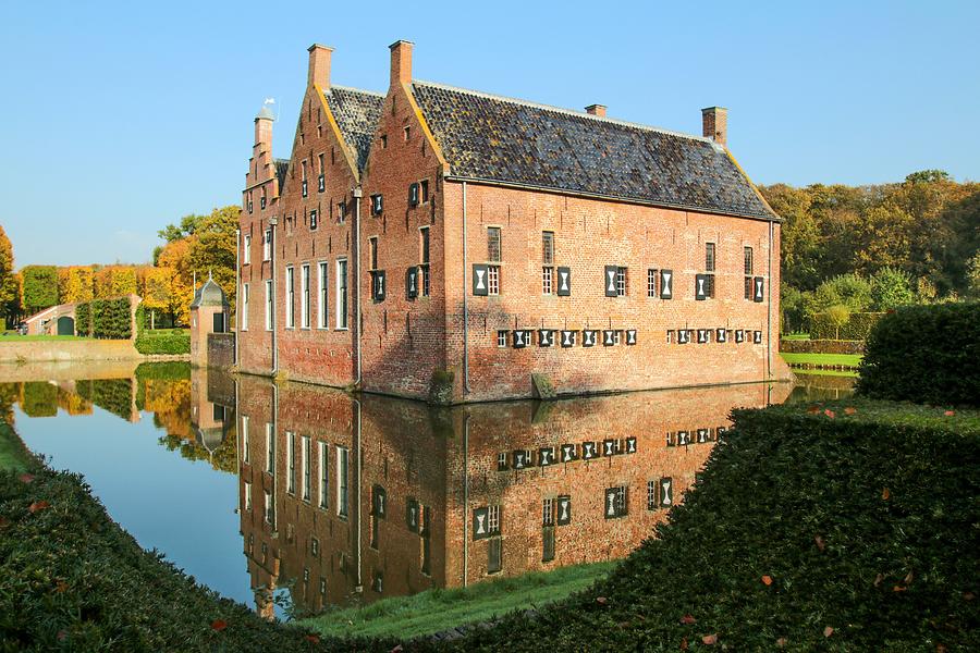 Menkemaborg castle in Uithuizen, Netherlands Photograph by Frans Sellies