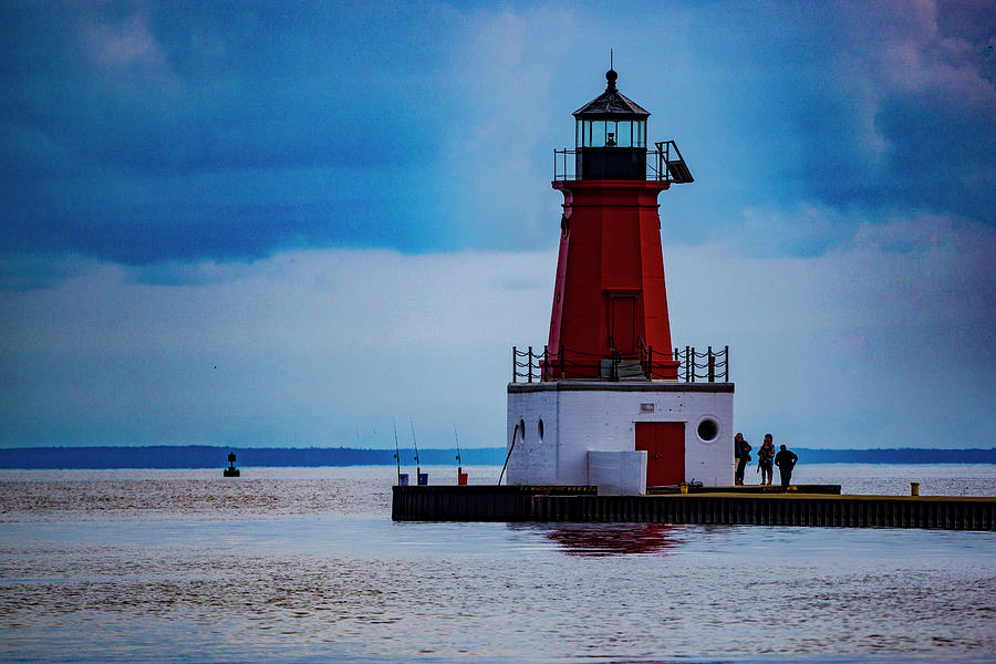 Menominee North Pier Lighthouse Photograph