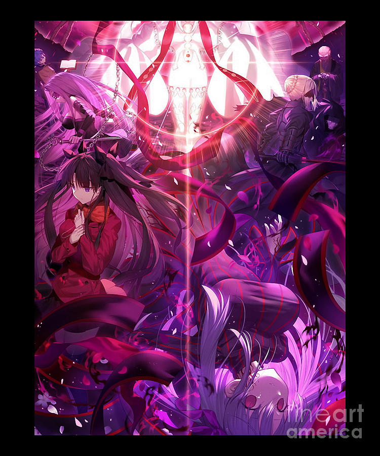 Mens Best Fate Rin Stay Tohsaka Night Gift Movie Fans by Anime Chipi