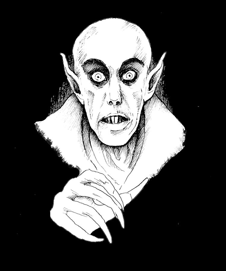 Mens Best Nosferatu Classic Fan Digital Art by Mellox | Pixels