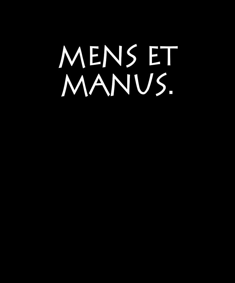 Romulus Digital Art - Mens et Manus by Vidddie Publyshd