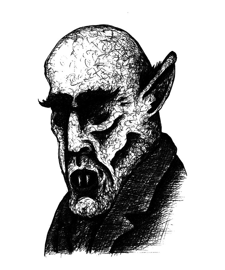 Mens Funny Nosferatu Awesome For Movie Fan Digital Art by Mellox | Fine ...