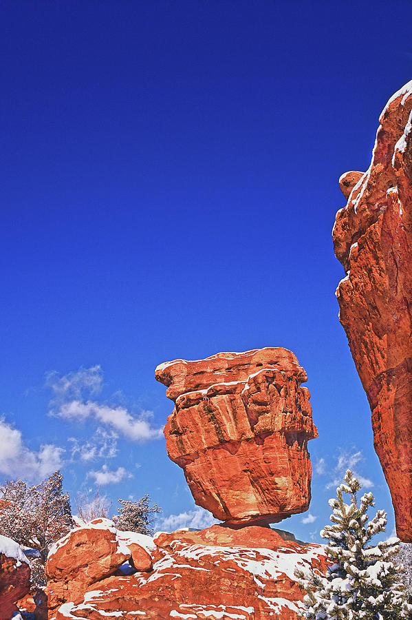 Mens Natures Are Alike. It Is Their Habits That Carry Them Far Apart. Balanced Rock, Colorado Photograph by Bijan Pirnia