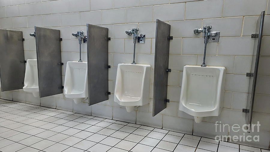 Men's restroom at Mason Dixon Welcome Center by Ben Schumin