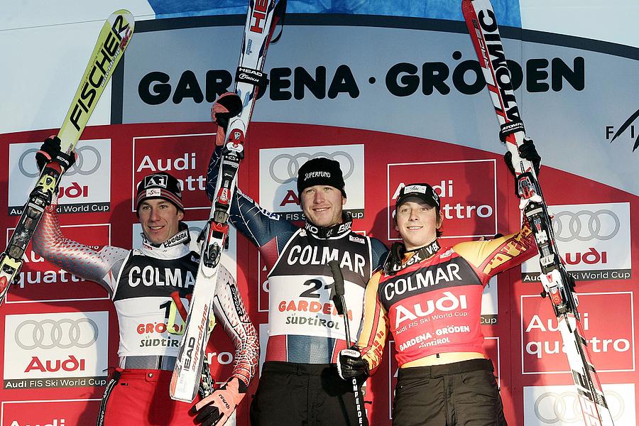 Men?s Super-G World Cup Photograph by Agence Zoom