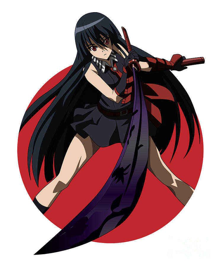 Mens Womens Akame Manga Ga Kill Anime Funny Fans Drawing by Anime Chipi ...