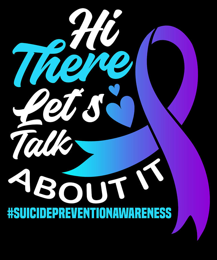 Mental Health Awareness Week 988 Suicide Prevention Digital Art by Toms ...