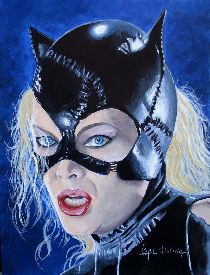 Meow Painting by Al  Molina