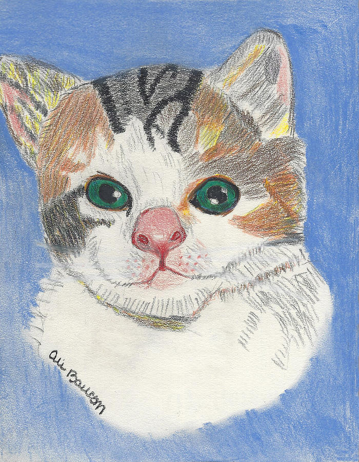 Meow Meow Drawing by Ali Baucom