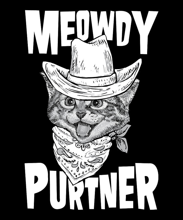 Meowdy Digital Art By Dastay Store Pixels