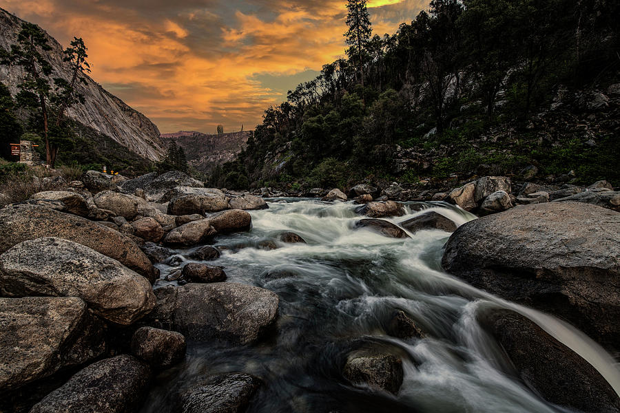Merced River and Yosemite National Park Photograph by Amazing Action Photo Video