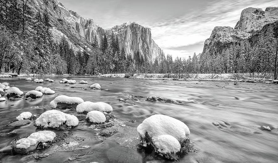 Merced River Yosemite  Photograph by Rudy Wilms