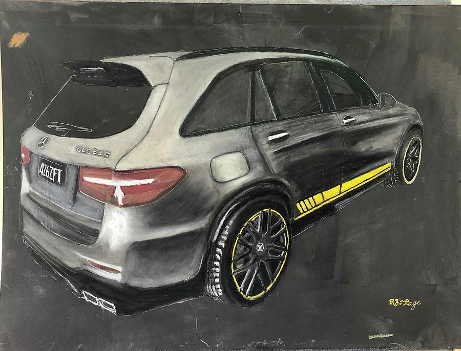 Mercedes AMG GLC 63 S  Pastel by Richard Le Page