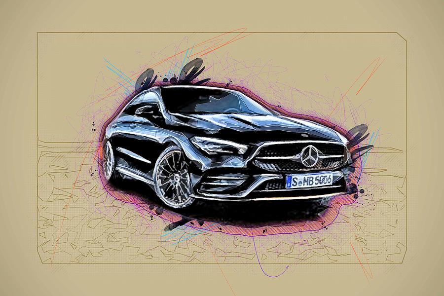 Mercedes Benz Cla 250 Amg 2019 Cars Line Edition Black German Mixed ...