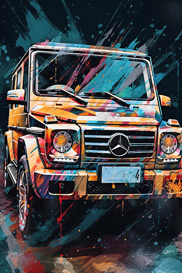 Mercedes-Benz G-Class - Prints Digital Art by SampadArt Gallery - Fine ...