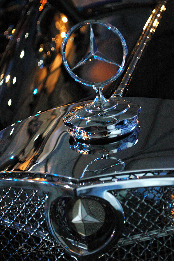 Mercedes Benz Hood Ornament Photograph By Mark Valinsky - Pixels