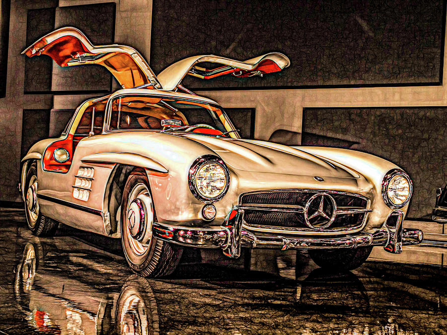 Mercedes Benz  Photograph by Kevin Lane