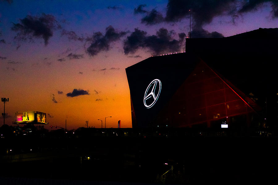 Mercedes Benz Stadium Photograph by James Bailey Fine Art America