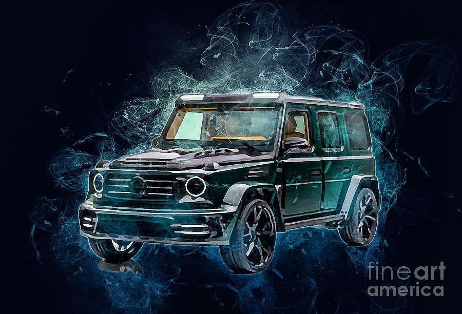 Mercedes-Benz Tuning G-Class Mansory Gronos Br 463 2021 Cars Drawing by  Marietta Beatty - Pixels