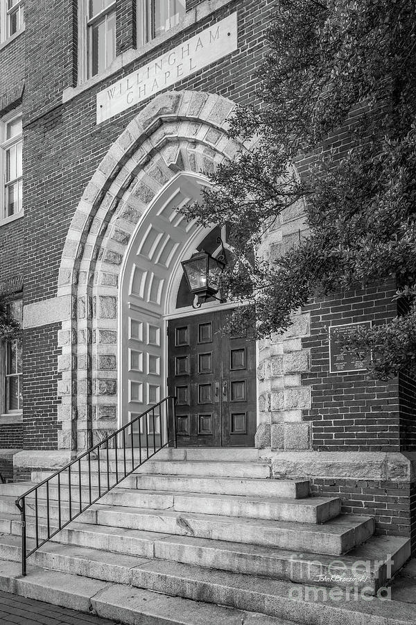 Mercer University Willingham Hall Photograph by University Icons