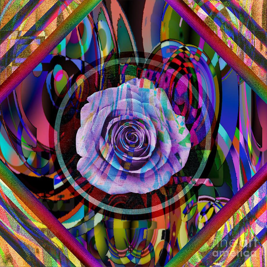 Rose Digital Art - Merciful Offerings by Diamante Lavendar