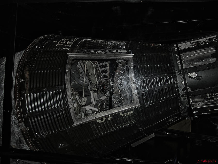 Mercury 9 Space Capsule  Photograph by Rene Vasquez