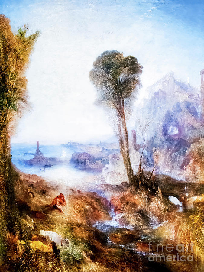 Mercury and Argus by JMW Turner 1836 Painting by JMW Turner