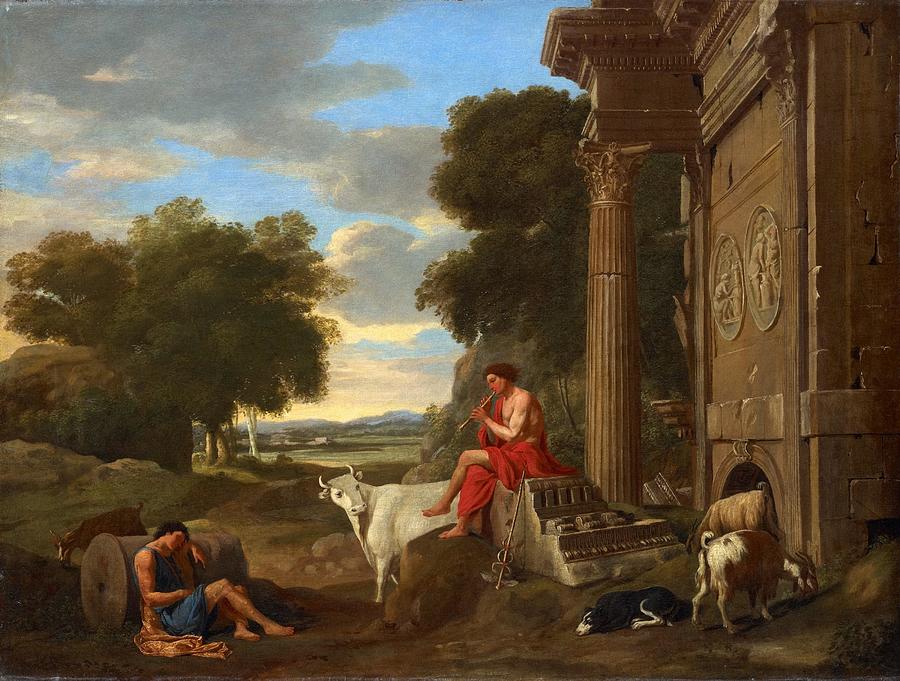 Mercury and Argus Painting by Jean Lemaire - Fine Art America