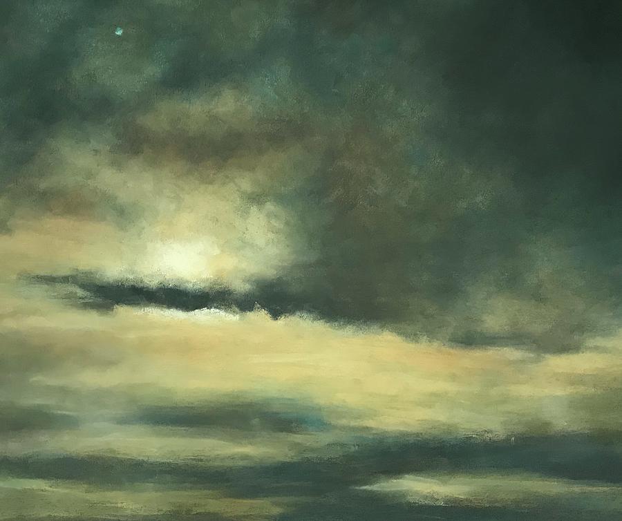 Mercury and the Sturgeon Moon Pastel by Catherine McIlhenny - Fine Art ...