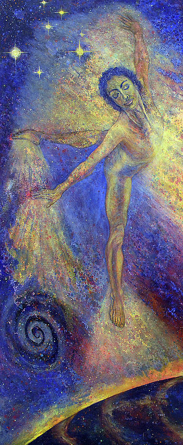Mercury Bringing Blessings Painting by Irene Vincent