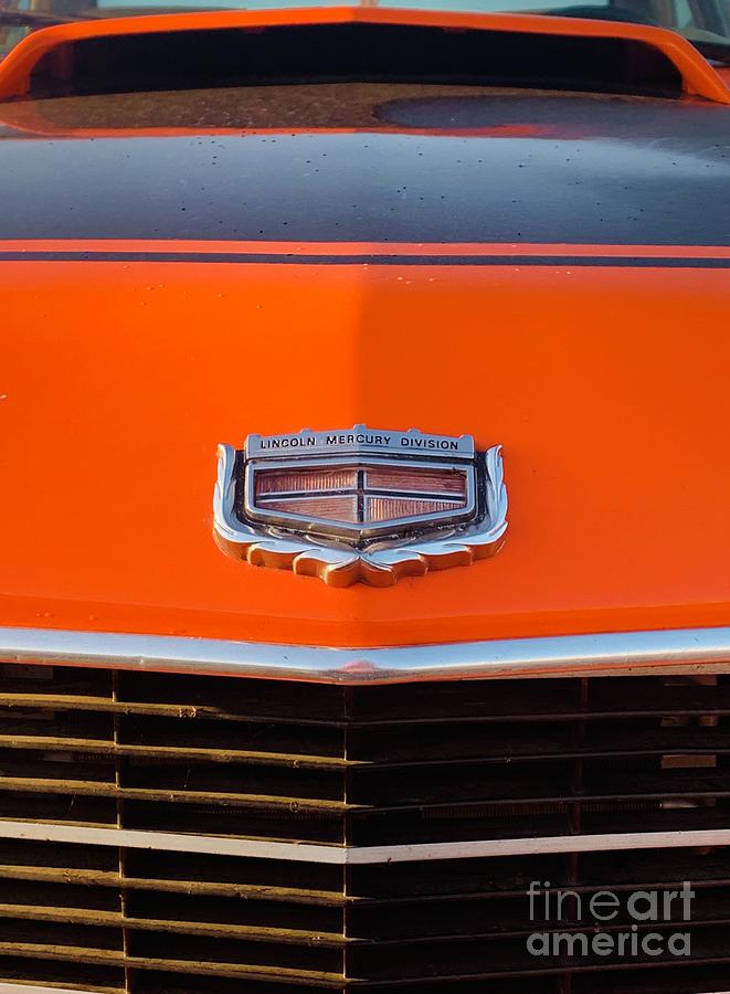 Mercury Comet GT Hood Emblem Photograph by Chris Dippel - Pixels