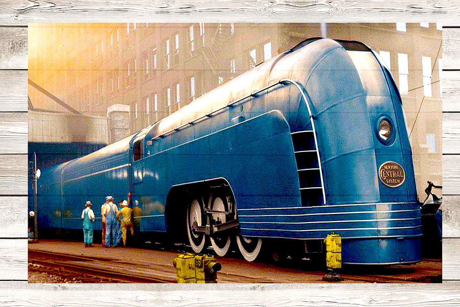 Mercury Train 1936 Digital Art by Steven Parker