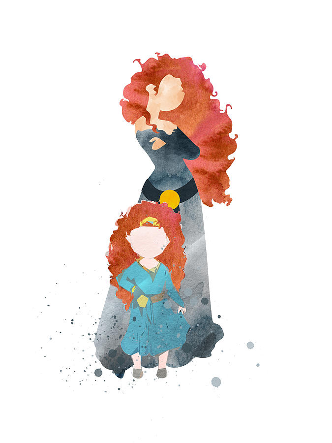 Merida Mother And Child Digital Art By Mihaela Pater - Fine Art America