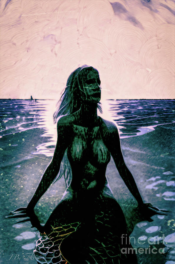 Mermaid 2 Digital Art by JB Thomas