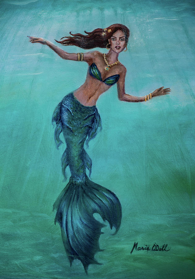 https://images.fineartamerica.com/images/artworkimages/mediumlarge/3/mermaid-2-version-2-maria-odell.jpg