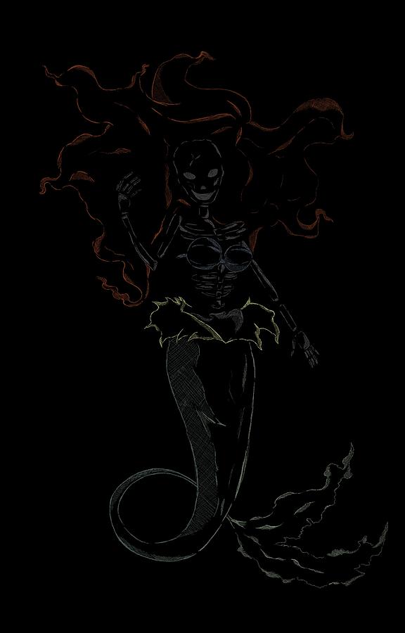 mermaid Ariel skeleton by Andrea mermaid Ariel skeleton by Andrea