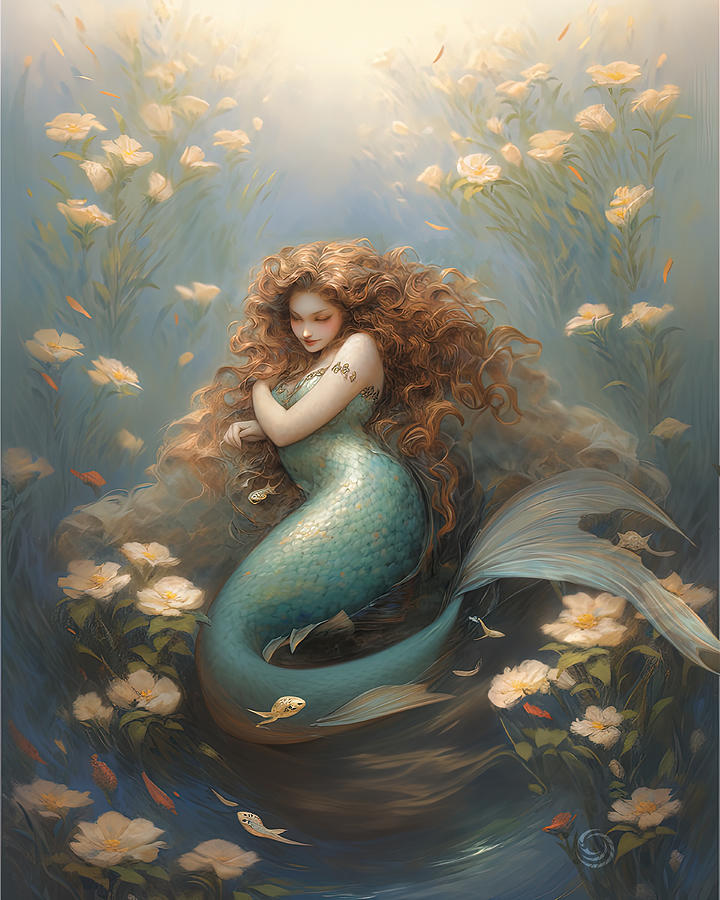 Sustainable Savings Mermaid Waters - The Art Inspires - Digital