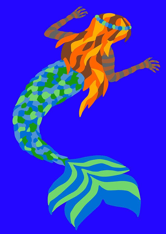 Mermaid Digital Art By Kaitlyn Parsons Fine Art America