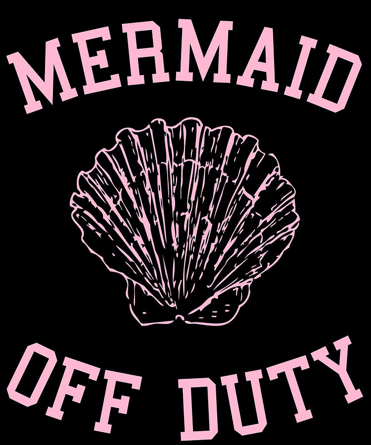 Mermaid Off Duty Digital Art by Flippin Sweet Gear