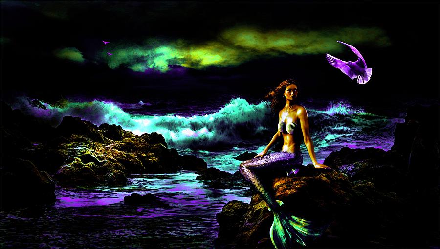Mermaid Siren Digital Art by Femina Photo Art By Maggie