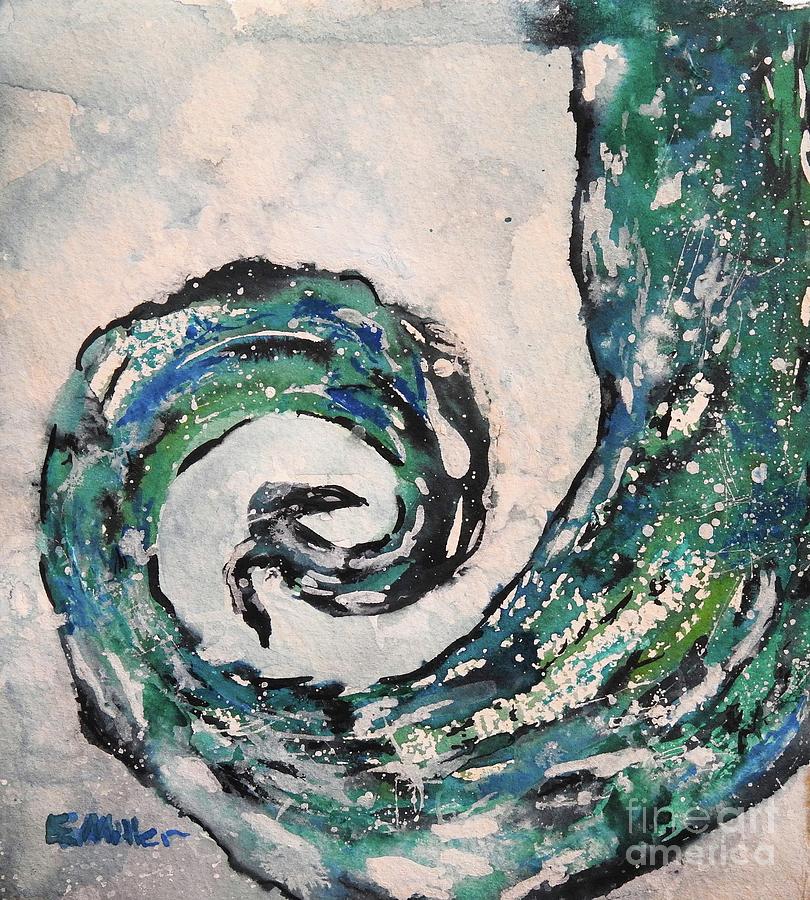 Mermaid Tail Painting by Eunice Miller