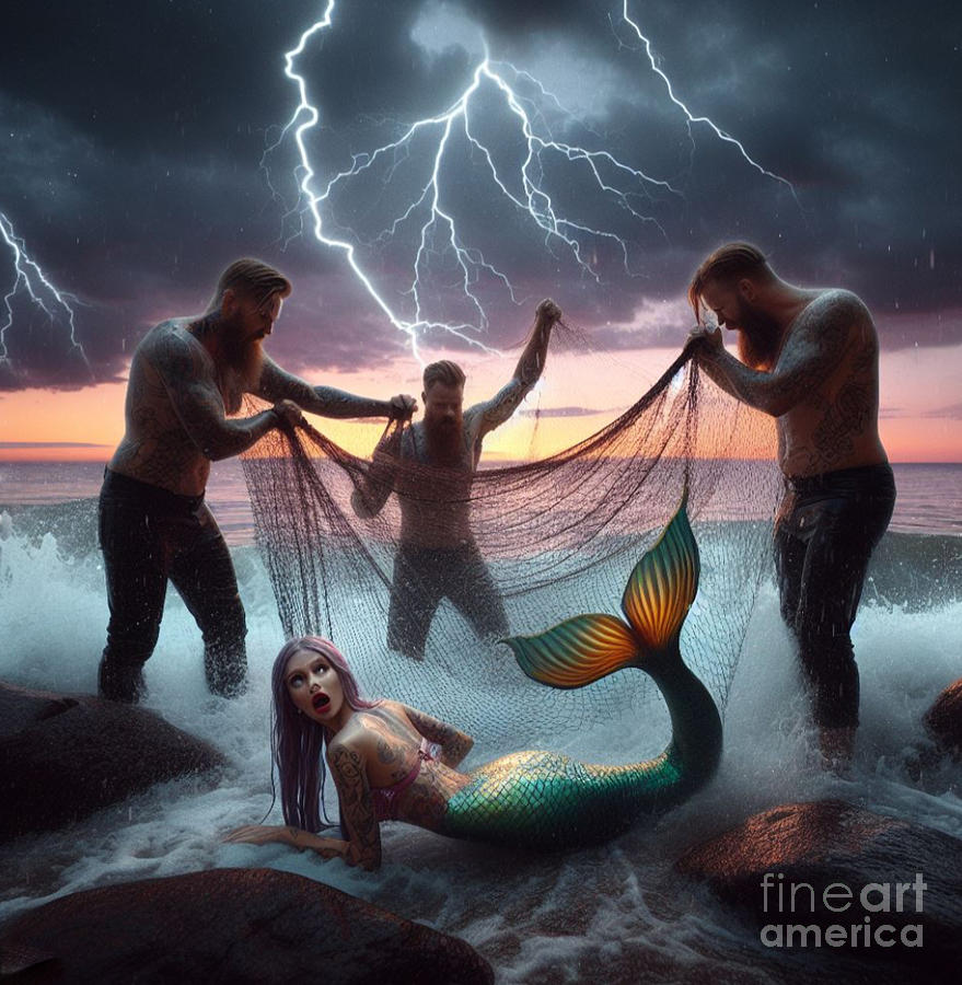 Mermaid Photograph - Mermaids 14 by Bob Christopher