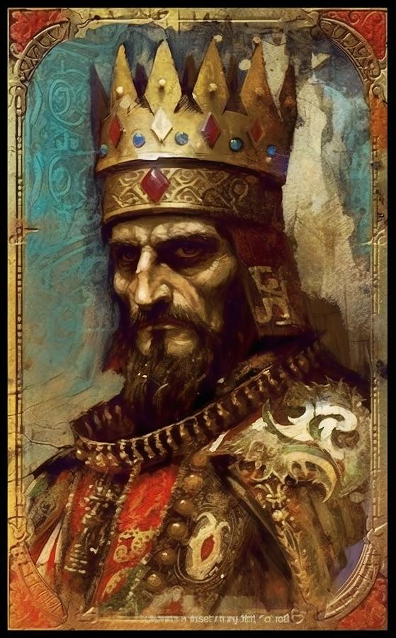 Merovech 3rd King of Franks Digital Art by Caito Junqueira