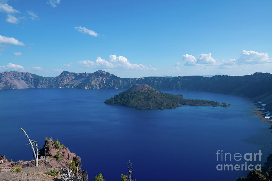 Merriam Point, Crater Lake Photograph by Michael Ver Sprill