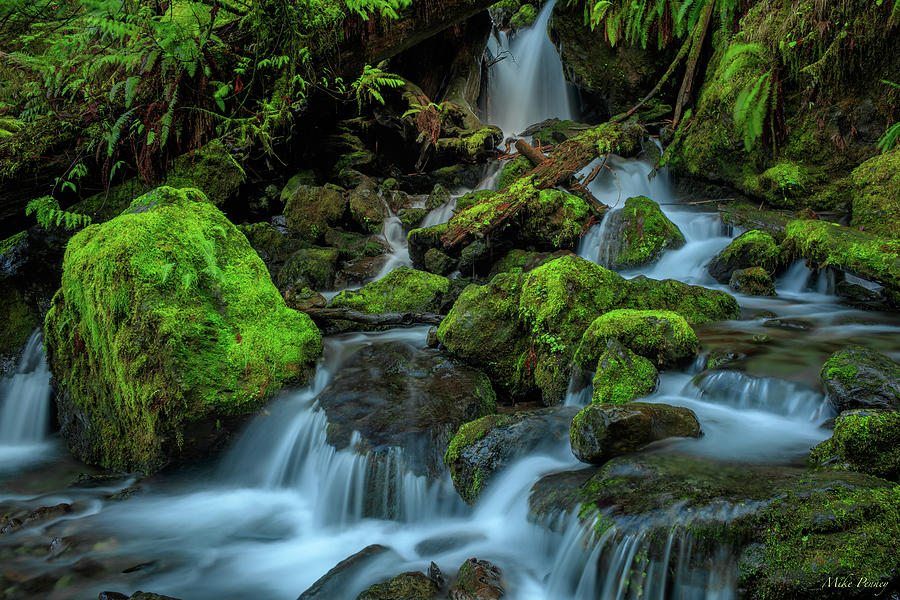 Merriman Falls 1-23-05 Photograph by Mike Penney - Fine Art America