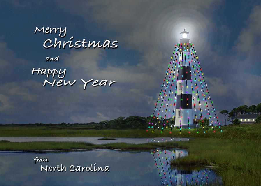 Merry Christmas and Happy New Year H Photograph by Mike McGlothlen
